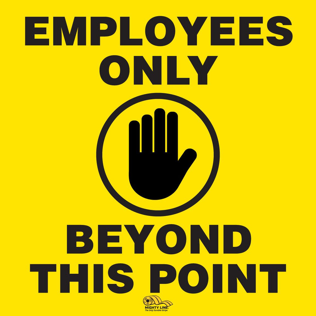 Safety Floor Signs