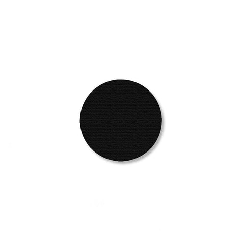 1" BLACK 5s Floor Marking DOT - Pack of 200 