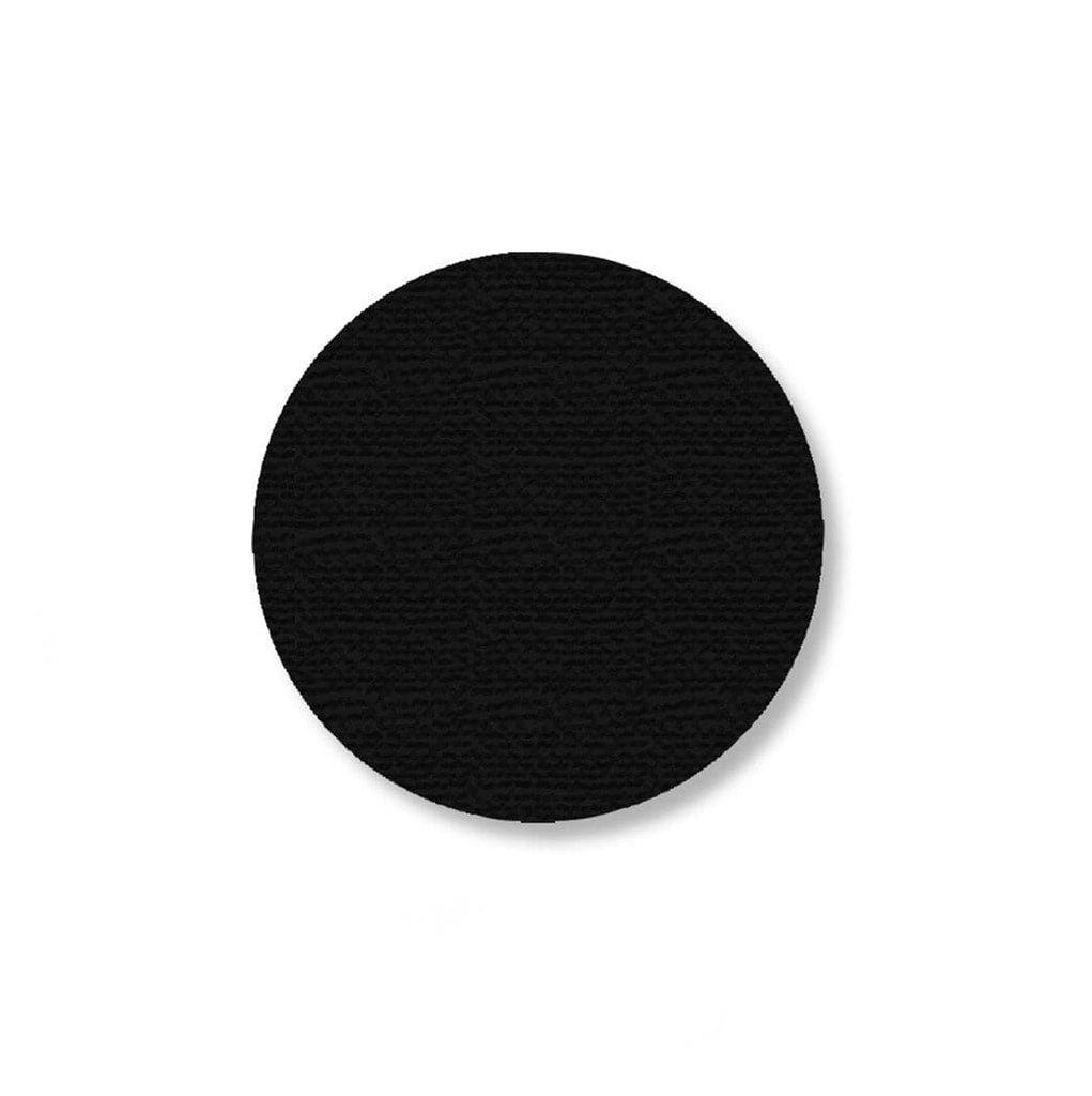 2.7" BLACK Solid Floor Tape DOT - Pack of 100