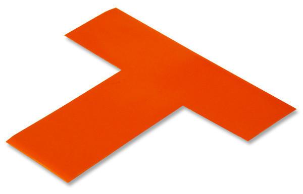 2" Wide Solid ORANGE 5s Floor Tape T - Pack of 25