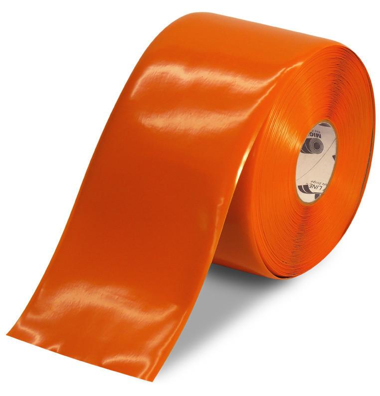 6" ORANGE Floor Tape - 100' Roll