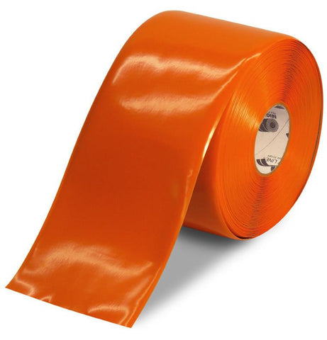 6" ORANGE Floor Tape - 100'  Roll