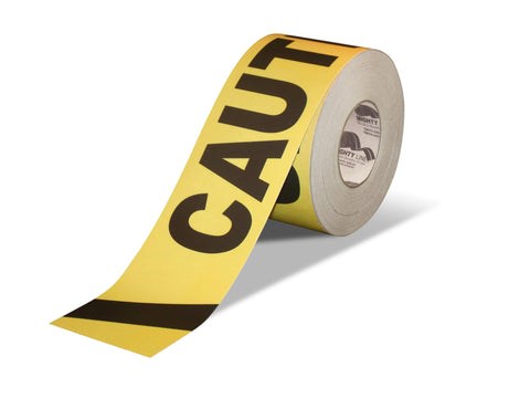 2" Wide Caution Floor Tape - 100'  Roll 