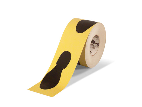 2" Wide Foot Print Floor Tape - 100'  Roll 