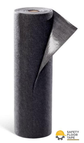 Adhesive Backed Absorbent  Roll - Sticky Floor Mat - 34" by 50'