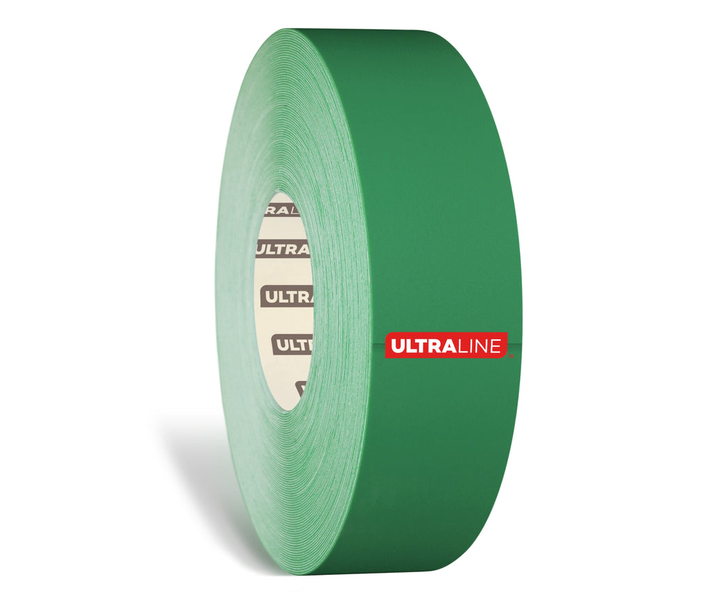 2" Green Ultra Line Durable Safety Floor Tape x 100 Feet - (Better) 2" Green Ultra Durable Safety Floor Tape x 100 Feet - 971 -G2 -14345