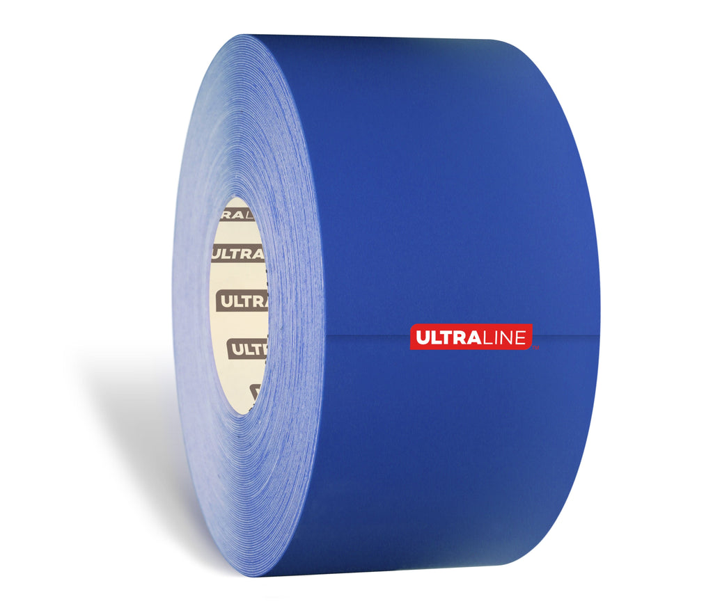 4" Blue Ultra Line Durable Safety Floor Tape x 100 Feet (Better) 4" Blue Ultra Durable Safety Floor Tape x 100 Feet - 971-B4 - 14100