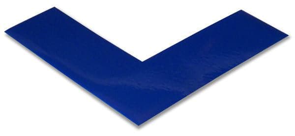 2" Wide Solid BLUE 5s Floor Tape Angle - Pack of 25