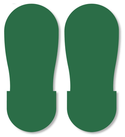 GREEN BIG Footprint - Pack of 50