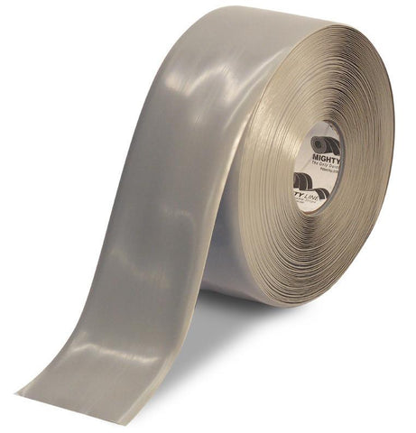 4" GRAY Floor Tape - 100'  Roll 