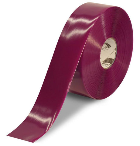 3" PURPLE Solid Color Tape - 100'  Roll