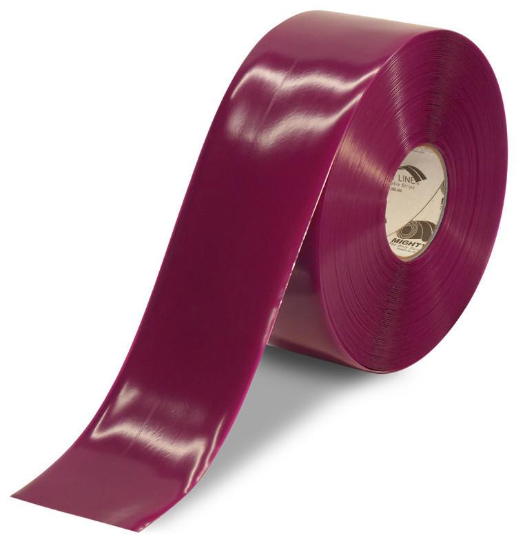 4" PURPLE Safety Floor Tape - 100' Roll
