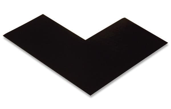 3" Wide Solid BLACK Angle - Pack of 25 