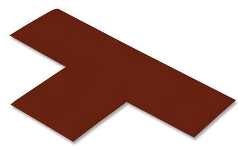 3" Wide Solid BROWN T - Pack of 25 