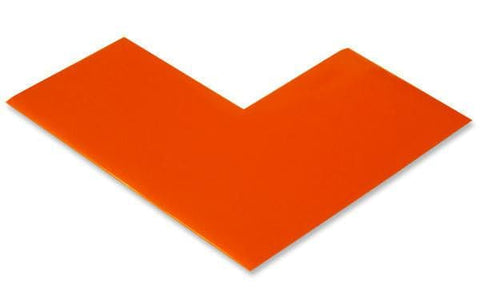 3" Wide Solid ORANGE Angle - Pack of 25 