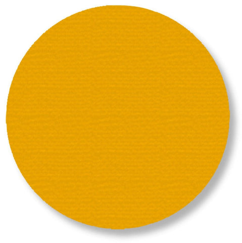 5.7" YELLOW Solid Floor Tape DOT - Pack of 50 