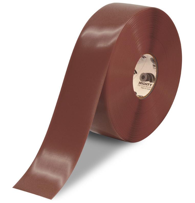 3" BROWN Solid Color Tape - 100'  Roll 