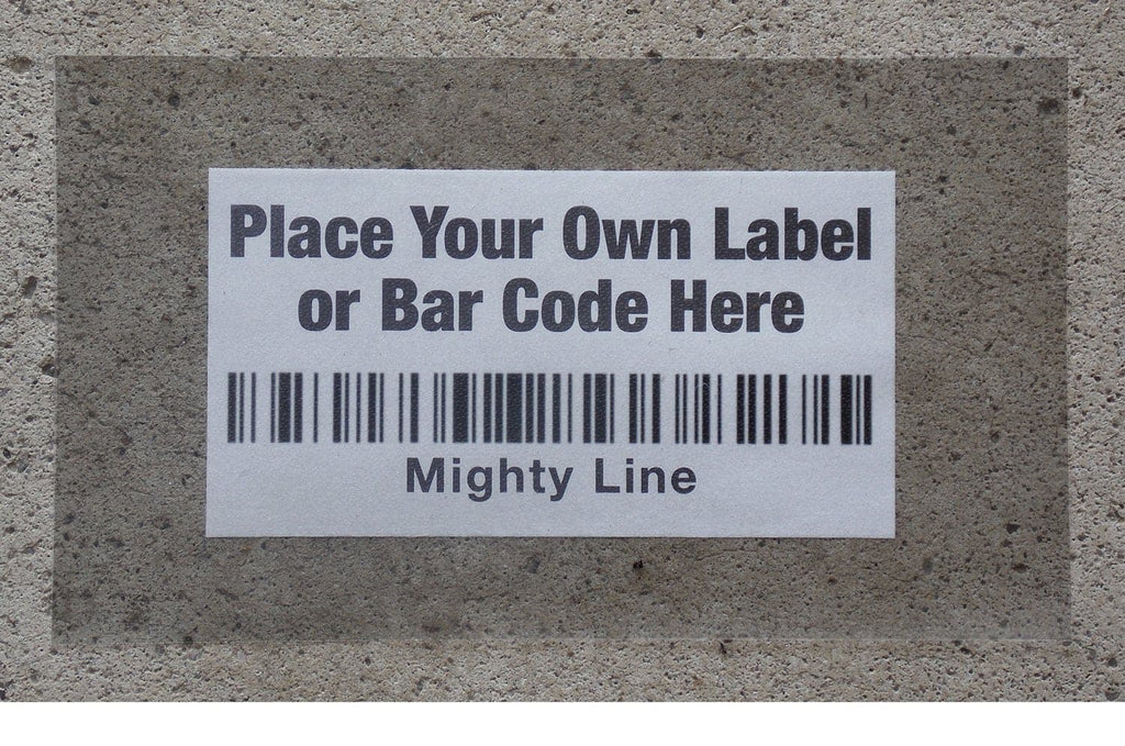 Mighty Line Heavy Duty Label Protectors 6" wide by 10" long - Pack of 50 