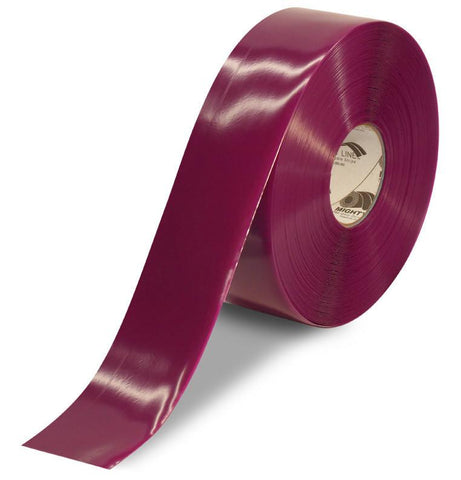 3" PURPLE Solid Color Tape - 100'  Roll 